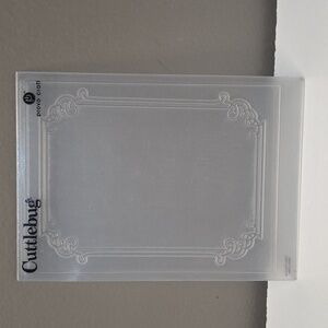 Filigree Frame Embossing folder Sizzix Big Shot Stampin Up